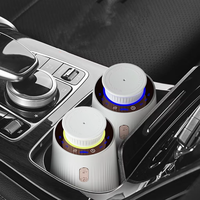 Diffuseur d'arômes pour voiture électrique rechargeable par USB Atomiseur d'huile essentielle sans eau Rafraîchisseur d'air pour voiture Diffuseur d'aromathérapie a10