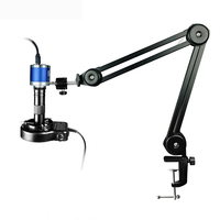 Microscopio Monocular 150X Lente 4K Cámara de registro Salida tipo C 3840X2160 Resolución Soporte TF Tarjeta de almacenamiento Reparación de placa base