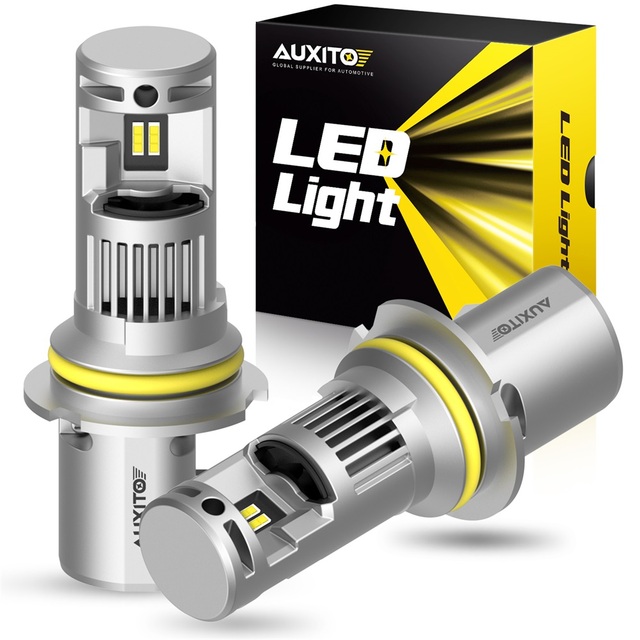 9004 HB1 LED Headlight Bulbs 6000K Cool White 9004 Headlight Bulbs 100W