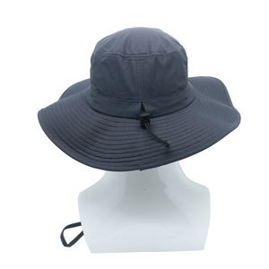 Sombrero de Pesca Personalizado de Malla para Exteriores con Ala Ancha y Cordón Cortavientos, Tipo Bucket, para Hombres y Mujeres - Product Image 3