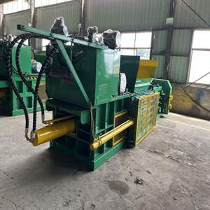 Automatische hydraulische horizontale balenpers voor plastic huisdierflessen, afvalkarton en papierrecycling. - Product Image 5