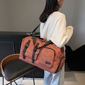Sac de sport unisexe Oxford multifonctionnel géométrique personnalisé, fermeture éclair durable, sangle réglable, léger, tendance, sac de yoga - Product Image 1