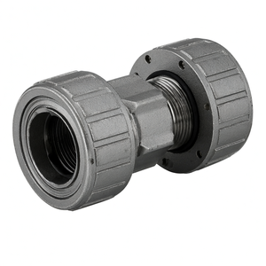 Vanne à bille compacte à poignée en PVC PPH à deux voies COVNA 3/4 pouce pour l'eau - Product Image 3