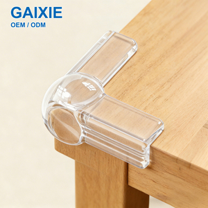 Protezione Angolare in PVC Gaixie Factory, Paraspigoli Morbido in Plastica a Forma di <span class=keywords><strong>L</strong></span> con Design Arrotondato per la Sicurezza dei Bambini nelle Camere dei Bambini - Product Image 1