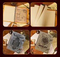 Agenda en cuir avec fermoir en cuir, logo personnalisé, carnets en PU, reliure à feuilles mobiles, journaux dans un coffret cadeau
