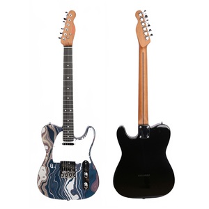 GECKO Offres Spéciales Instruments de musique à cordes Qualité Tilleul Guitarra Electrica TL Manche en érable <span class=keywords><strong>Guitare</strong></span> électrique 6 cordes - Product Image 6