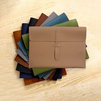 Portadocumentos de Cuero PU, Carpeta Impermeable, Sobre para Documentos, Bolsa de Gran Capacidad