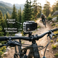 Caméra de sport extérieure étanche SQ28 HD 1080p avec microphone intégré, insertion de carte sans fil et enregistrement direct