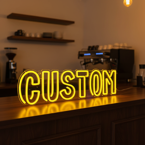 Letrero Luminoso LED para Tienda o Recepción, Entrega Rápida, Personalizado con Logotipo Empresarial, Decoración de Pared, Letrero LED de Neón para Barbería - Product Image 1