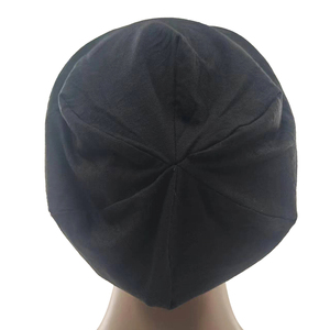 <span class=keywords><strong>Bonnet</strong></span> ajustable en coton modal doublé anti-taches avec logo imprimé, idéal <span class=keywords><strong>pour</strong></span> le sommeil, le sport et les voyages – Vente en gros - Product Image 5