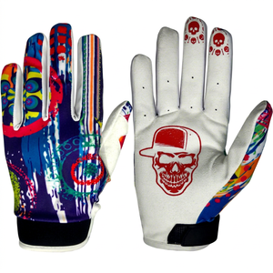 Gants de moto en cuir personnalisés, tactiles, imperméables et respirants pour la conduite décontractée en extérieur - Product Image 1