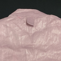 Veste électrique lavable escrime en feuille rose adaptée à l'entraînement et à la compétition