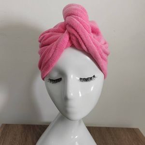 <span class=keywords><strong>Toalla</strong></span> de pelo de microfibra con logotipo personalizado, toallas de envoltura de pelo de secado para cabello rizado, toallas envolventes de turbante Antifrizz para mujer, toallas superabsorbentes - Product Image 3