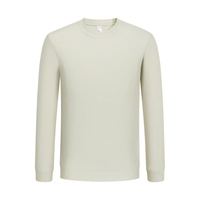 Vente directe Pull décontracté d'hiver pour homme en tissu mélangé six fibres 300g, col rond, pour tenue de club