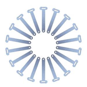 SJPACK CH ตัวล็อคเหล็กชุบสังกะสีแบบวงแหวน สำหรับปิดผนึกถังไฟเบอร์แบบใช้ซ้ำได้ ขนาด 80*25 เป็นมิตรกับสิ่งแวดล้อม ระบบอัตโนมัติเต็มรูปแบบ - Product Image 3