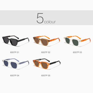 2024 fabricante Unisex gafas de sol polarizadas diseño Retro TR90 marco CP lente gafas de sol marco cuadrado gafas de sol de moda - Product Image 1