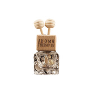 Diffuseur de parfum de luxe moderne pour voiture, flacon en verre liquide avec clip de ventilation et bâtonnets