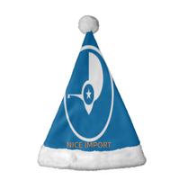 Chapeaux de Noël à la mode avec drapeau de Yap, confortables et en peluche, pour adultes, pour les fêtes de Noël et du Nouvel An