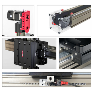 Robot à <span class=keywords><strong>portique</strong></span> QRXQ RXP45-XYZ-114, robot CNC à 3 axes, table de machine, guide linéaire, accessoires de tour, glissière XYZ personnalisée - Product Image 3