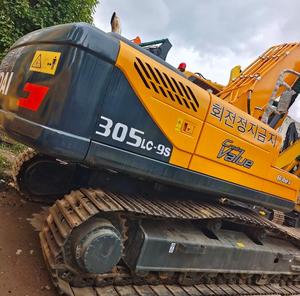 Excavadora Hyundai de construcción usada 305 300 220 Máquina excavadora pesada sobre orugas y piezas de repuesto precio barato para la venta - Product Image 1