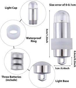 Không thấm nước mini <span class=keywords><strong>LED</strong></span> Bóng Đèn Pin Powered đèn lồng cho đám cưới tốt nghiệp Halloween & giáng sinh bên - Product Image 2