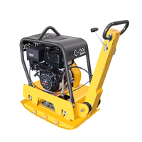 Compacteur à plaques vibrantes à essence diesel réversible haute performance Compacteur à plaques manuel