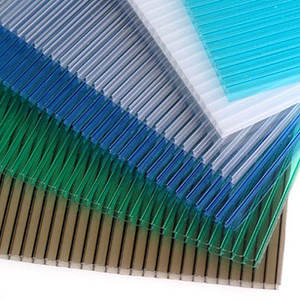 Feuille extérieure creuse de <span class=keywords><strong>polycarbonate</strong></span> de feuille de serre cellulaire transparente moderne de <span class=keywords><strong>polycarbonate</strong></span> - Product Image 6