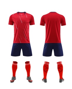 Ensemble de maillots de football à manches courtes, respirant, à séchage rapide, uniforme d'entraînement et de match pour enfants - Product Image 2