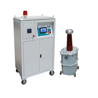 HVHIPOT GDYD-10100A 100kV automatique PLC matériau d'isolation testeur de résistance diélectrique transformateur AC Hipot pour ensemble de Test