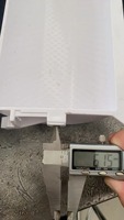 Trémie de seau d'ascenseur en plastique de type Z 1.8L, trémie de convoyeur en plastique de 1.8 litres, trémie de seau en plastique PP