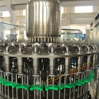 Chaîne de production de mise en bouteille automatique compacte de jus d'ananas pour les installations à petite échelle d'usine de boisson