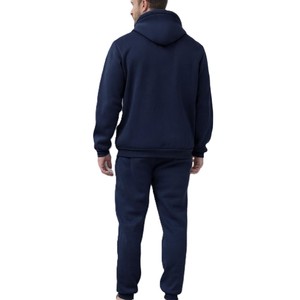 Casual Fashion Wear Men Hoodie Jogger Two Piece Set Winter Outfit with Comfortable <b>Top</b> <b>Long</b> <b>Sleeve</b> Men Hooded Tracksuits - Product Image 4