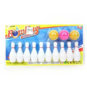Funny boling toy kids sport toy mini bowling ball plastic bowling game