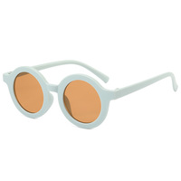 Popular Fashion Design Child Round Handmade Toddler Sunglasses Girl Plastic Baby Round Party Hot Shades Kids Sunglasses