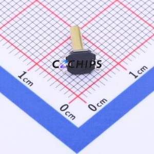 GT-TC084A-H090-L5 Tactile Switch SMD-4P,5.2x5.2mm Switch Single Pole Single Throw Round Button 1.6N Vertical Mount - Product Image 2