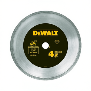 Lame de scie diamantée DeWalt 230 mm à bord continu pour la découpe du béton - Product Image 2