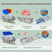 Hochdruck-Sprühwaschmaschine für Geflügel, Backwaren, Kuchenformen, Tunnelbleche, Paletten, Kunststoffboxen, Kisten und Körbe