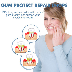 Solution de soin des gencives EELHOE en marque privée, gouttes réparatrices pour <span class=keywords><strong>les</strong></span> gencives, soulage le gonflement et la douleur des gencives, nettoyage, blanchiment des dents, soin des gencives - Product Image 3