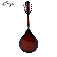 Instrument de mandoline électrique rouge sapele instruments à cordes en bois mandoline mandoline instrument pick-up