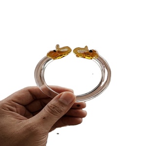 Artano Art Glass Statue Sculpture Farthome Decoration Colored Glaze Handmade Blown Glass Animal Theme Europe Folk Art MJ - Product Image 1