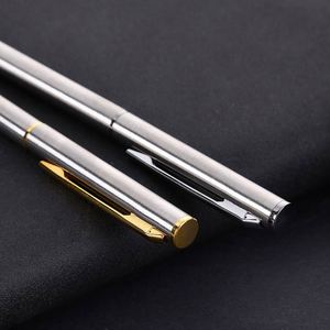 Custom Golden <b>Touch</b> Pen - Ballpoint in White, <b>Black</b>, Metallic, with Gold Accents, Ideal for Gifts & Office - Product Image 3