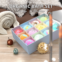 Offre Spéciale : Coffret Cadeau de Bombes de Bain Bio Luxe Enyu Parfumées à la Rose – Boules Effervescentes Incolores pour Douche, Idéal Noël, Vente en Gros