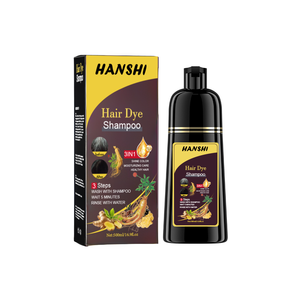 Shampoo colorant capillaire noir brun naturel 3 en 1 pour couvrir les cheveux gris et blancs en 5 minutes, hommes femmes, prix d'usine original OEM - Product Image 6