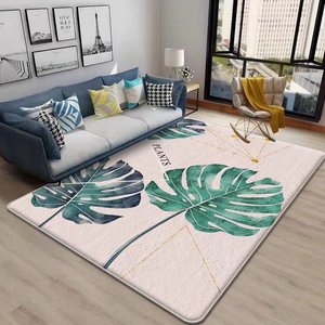 Thảm Và Thảm Phòng Khách Có Thể Giặt Cashmere Hình Chữ Nhật Bắc Âu Sang Trọng Dày Len Thảm Tái Chế Polyester Thân Thiện - Product Image 1