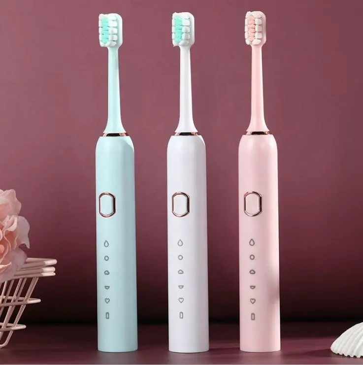 Rechargeable OEM YASI Custom Waterproof Electric Kids Toothbrush luminous Sonic Electric Children Toothbrush