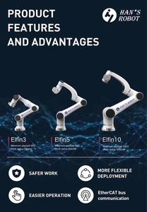HANS حمولة كبيرة <span class=keywords><strong>6</strong></span> محاور روبوت تعاوني ذراع كوبوت صناعي مع علبة التروس الأساسية ومكونات المحرك - Product Image 3