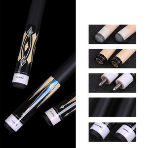 ไม้คิว<span class=keywords><strong>พูล</strong></span> CUPPA ระดับมืออาชีพ ขนาด 58 นิ้ว ทำจากไม้เมเปิลแคนาดา หัวคิวขนาด 12.5 มม. สำหรับไม้คิว<span class=keywords><strong>พูล</strong></span>ในคลับ - Product Image 2