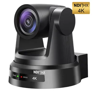PTZ kamera SDI Video konferans kamerası 12X 20X Ptz 4k NDI toplantı odası için canlı yayın kamera