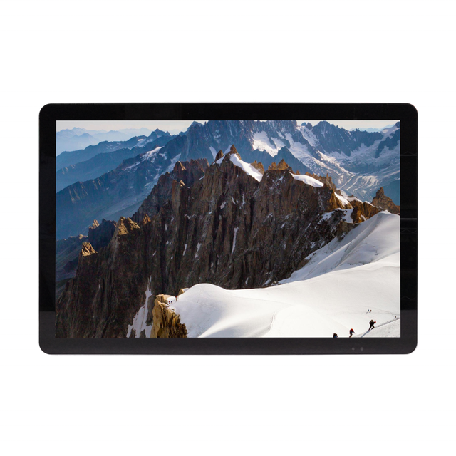 23.8Inch 1920*1080 Waterproof IP65 Fixed Wall TV In-vehicle Screen Ceiling Car TV DC12-24V Android11 Bus Screen for Cruise Ship