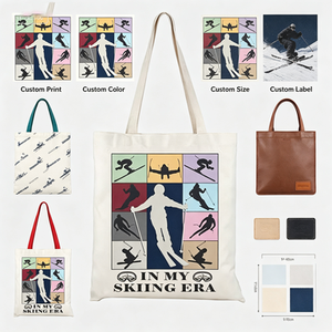 Bolsa de Lona Casual Deportiva para Amantes del Esquí, Regalo para Esquiadores en Mi Época del Esquí - Product Image 6